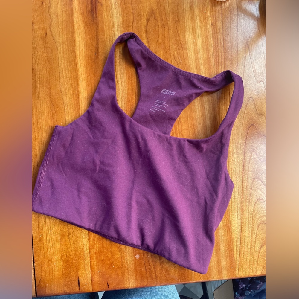 Purple Girlfriend Collective Sports Bra